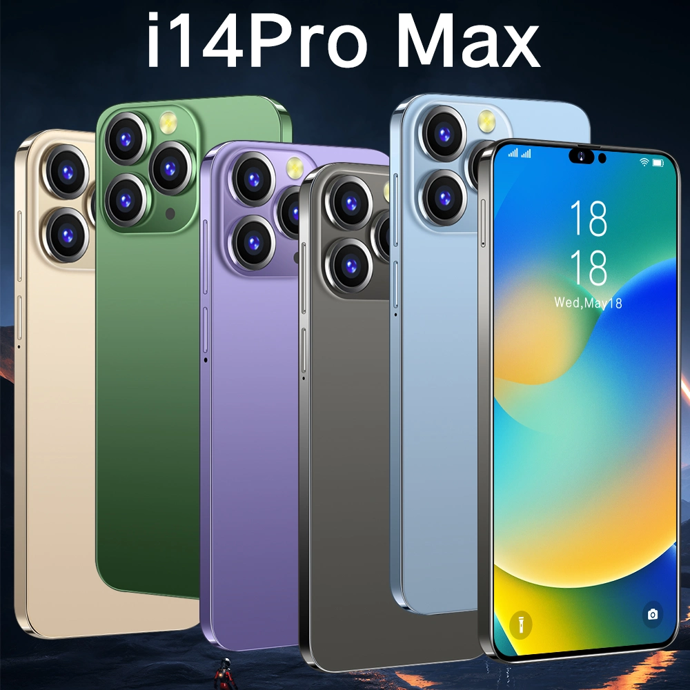 New I14 PRO Max 6.8 Inch 16GB+1tb Android Smartphone 10 Core 5g Let Phone Global Edition