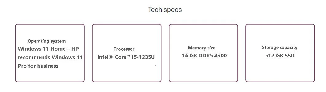 830g9 Intel Core I5-1235u 13.3′ ′ Laptop 16GB 512g SSD Win11