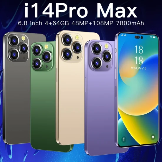 신품 I14 PRO Max 6.8인치 16GB+1TB 안드로이드 스마트폰 10 코어 5g Let Phone 글로벌 에디션