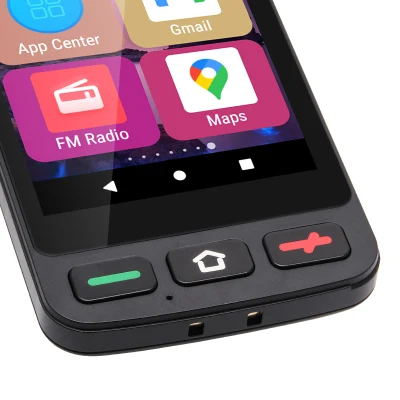 토치를 갖춘 노인을 위한 Sos Android 스마트폰 4G