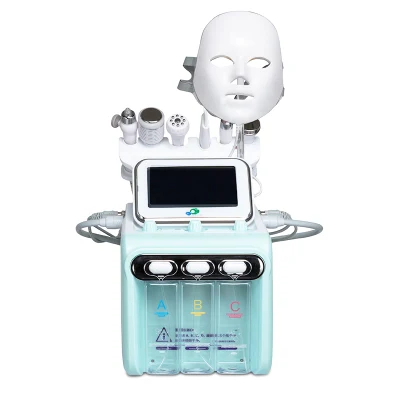 2023 최신 미용 기계 물 산소 제트 필링 얼굴 청소 작은 거품 스킨 케어 하이드로 페이셜