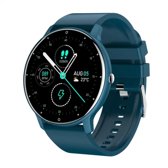 Zl02s Smartwatch Zl02D 터치 스크린 Reloj Inteligente 심박수 안드로이드 스마트 시계 건강 모니터링 SKD Sdk 시계 OEM ODM GPS Dafit 맞춤 제조업체 남성